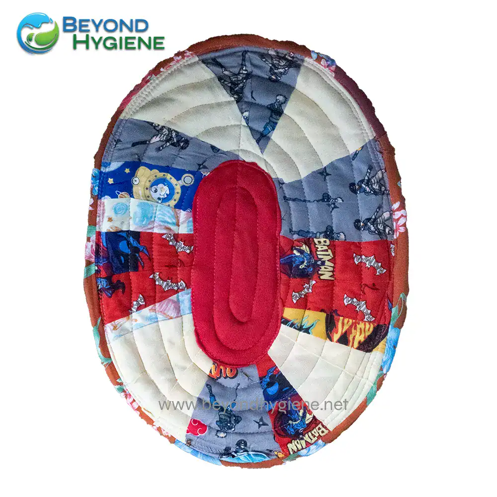 Floor Mat 4 Colorful Batman and superhero-themed quilted baby mat with soft fabric, perfect for playtime and tummy time, designed for child safety and comfort.
