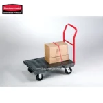 Rubbermaid Heavy Duty Platform Truck, 24" X 36" With 6" Tpr Casters - Image 4