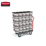 Rubbermaid Heavy Duty Platform Truck, 24" X 36" With 6" Tpr Casters - Image 7