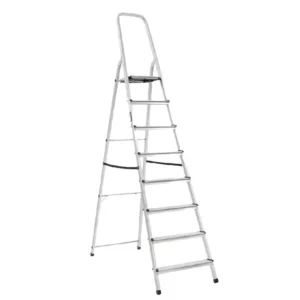 JINMAO STEP LADDER HOUSEHOLD ALUMINUM 8-STEP 8FT