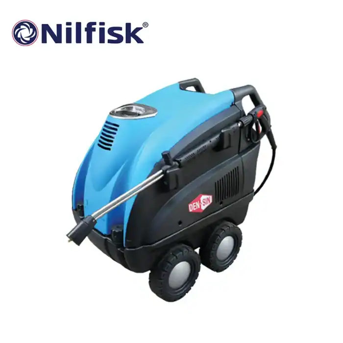 Nilfisk industrial carpet extractor for professional cleaning and hygiene maintenance in commercial environments.
