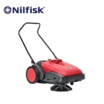 Nilfisk power sweeper machine for industrial and commercial cleaning applications, enhancing hygiene standards in Asian facilities.