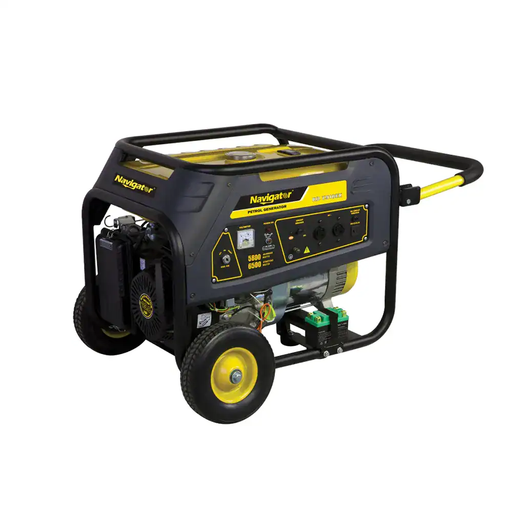 Navigator Generator Max Output 6875W60Hz Gasoline Navigators petrol generator, durable and reliable power supply for commercial and industrial cleaning in Asia, ensuring efficient operation during hygiene and sanitation processes.