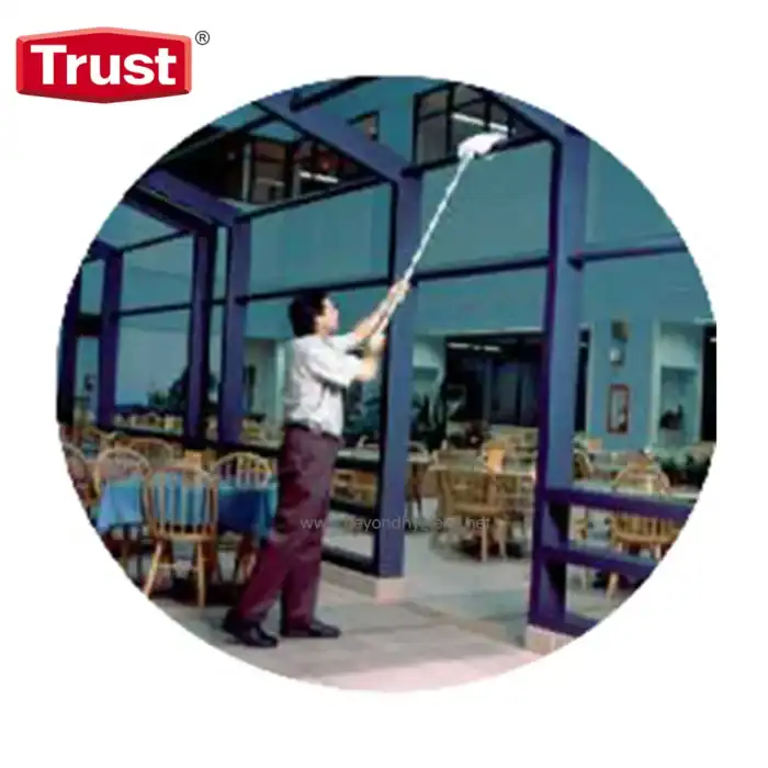 Disinfectant cleaning service at a restaurant by professional staff, ensuring hygienic environment, sanitation, and adherence to health standards.
