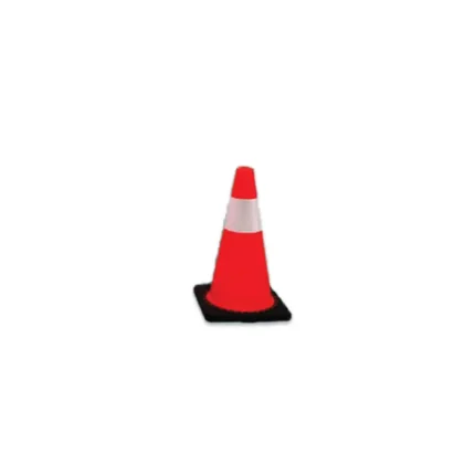 Cone safety barrier for hygiene and safety compliance in Asian workplaces and public spaces.