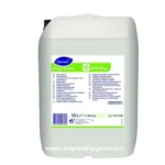 Disinfectant cleaning solution for hygiene, multi-purpose disinfectant for surfaces, suitable for commercial and industrial use, eco-friendly and effective sanitizer.