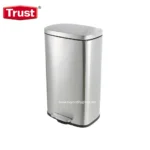 TRUST® SVELTE Stainless Steel Step-On Containers 30L/50L