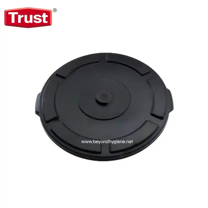 Black plastic cover for hygiene equipment, durable and hygienic design, suitable for industrial and commercial cleaning applications at Beyond Hygiene Asia.