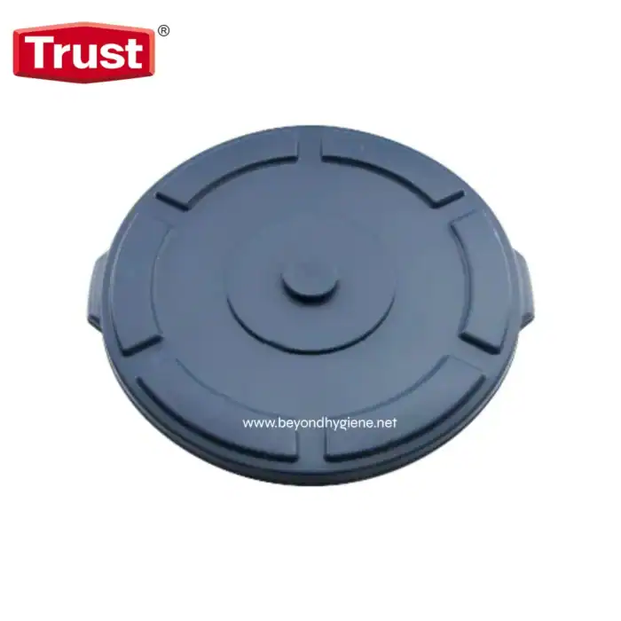 Flexible grey plastic drain cover with central protrusion, designed for waterproofing and anti-slip purposes in hygiene areas.