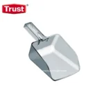 Trust acrylic dispenser for hand sanitizer or soap, durable and hygienic, ideal for commercial and hygiene-focused spaces.