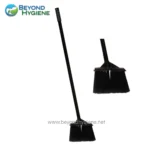 Dustpan and broom set for commercial cleaning, hygiene tools for sanitation, Beyond Hygiene Asia cleaning equipment, professional cleaning brushes, durable dustpan and broom pair for hygiene purposes.