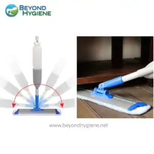 Steki Antibacterial Flat Mop with Built-in Sprayer Handle