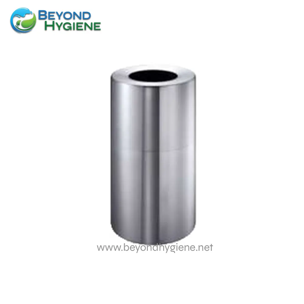 UGA-HM9078 Stainless steel trash bin, modern hygiene waste receptacle for commercial and public spaces, durable and easy to clean, emphasizing sanitation and waste management solutions in Asia.