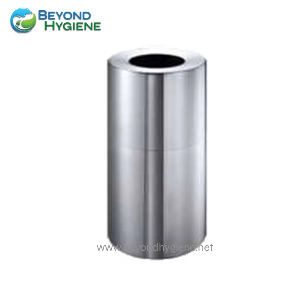 UGA-HM9080 Stainless steel automatic trash bin for hygienic waste disposal, ideal for commercial and public spaces, promoting cleanliness and infection control in Asia.