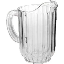 UGA-JD6213 Clear water pitcher with a handle, showcasing hygiene and cleanliness, suitable for promoting water purification and hygiene services in Asia. |.