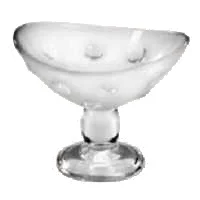 Crystal glass bowl for hygiene and sanitation purposes, showcasing cleanliness and quality.