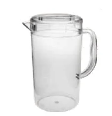 UGA-JD8603PC Clear glass pitcher for beverages, ideal for serving water, juice, or iced tea in commercial or domestic settings. Durable and elegant drinking container from Beyond Hygiene Asia.