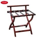 Wooden Luggage Rack Stand for Hotel Rooms (UGA-NFJ-48)