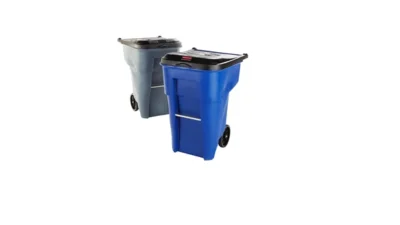 Heavy-duty commercial trash and recycling bins for industrial and public spaces at Beyond Hygiene Asia.