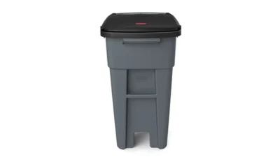ROLLOUT CONTAINER 32 GAL GRAY