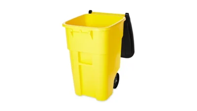 ROLLOUT CONTAINER 50 GAL YELLOW