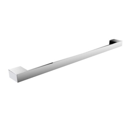 High-quality stainless steel towel bar for bathrooms, durable and rust-resistant, ideal for modern hygiene and cleaning standards.