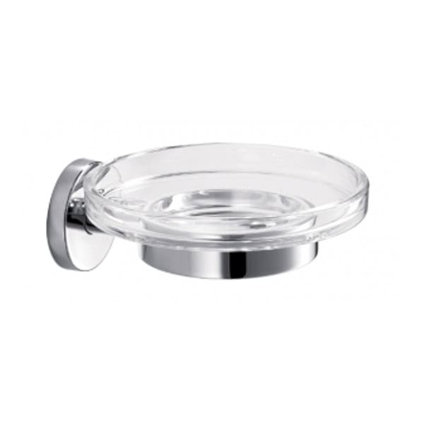product_20180420-065128_5ad98df091ecd Shower soap dish holder with transparent glass dish and polished metal mount for bathroom organization and hygiene.