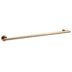 Polished gold towel bar for stylish bathroom organization, durable and easy to install. Perfect for modern and elegant bathroom decor, enhancing hygiene and cleanliness.