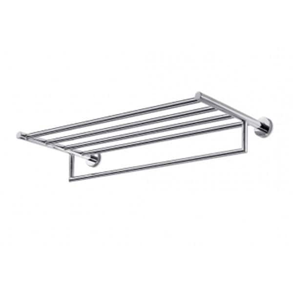 product_20180505-015743_5aed0f97eb321 Chrome bathroom towel rack with multiple bars and wall mounting hardware.