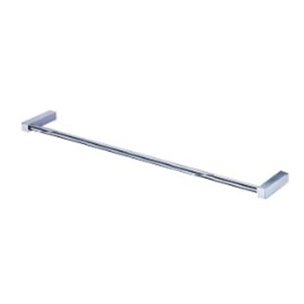 Heavy-duty stainless steel towel bar for bathroom, durable and rust-resistant. Perfect for organizing towels in commercial or home bathrooms. Elegant design from Beyond Hygiene Asia.