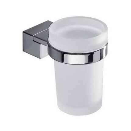 Stainless steel wall-mounted ashtray for hygienic waste disposal in public spaces.