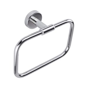 Stainless steel toilet paper holder with wall mount, modern bathroom accessories from Beyond Hygiene Asia.