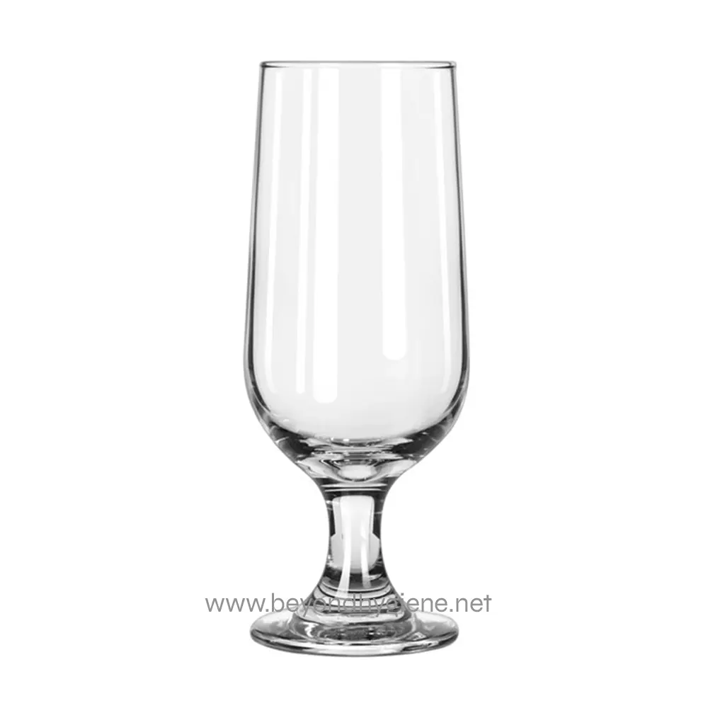 Elegant clear glass champagne flute for special occasions, ideal for celebrations and events, emphasizing hygiene and quality standards for Asia's hospitality industry.