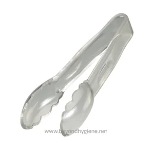 Stainless steel forceps for hygiene and cleaning purposes, often used in sanitation protocols and medical settings.