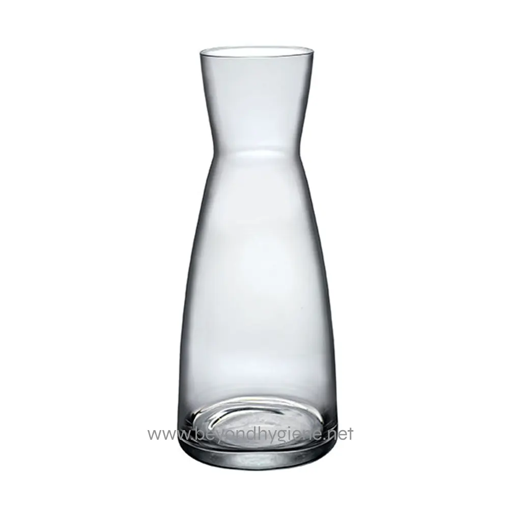 016-25071 Empty glass vessel, clear glass, minimalist design, beverage container, modern barware, Beyond Hygiene Asia.