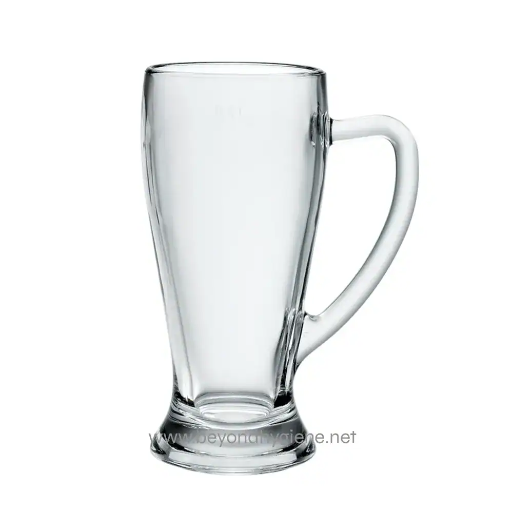 016-BAVIERA_1_900x Clear glass mug ideal for beverages, showcasing hygiene and cleanliness focus from Beyond Hygiene Asia, perfect for maintaining sanitary standards in food service and hospitality industries.