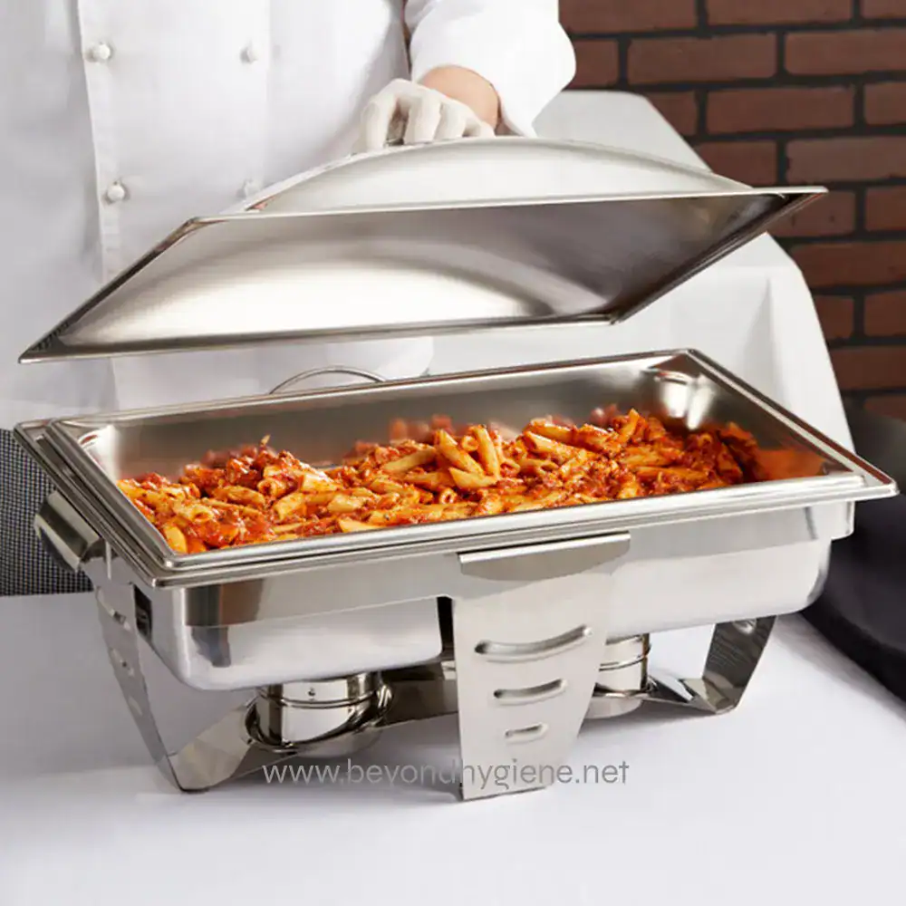 Hotels catering buffet stainless steel food warmer, catering equipment, food presentation, commercial kitchen, food service, beyond hygiene asia.