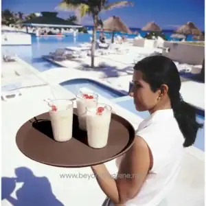 TAVERN TAN CAMTREAD® ROUND TRAYS