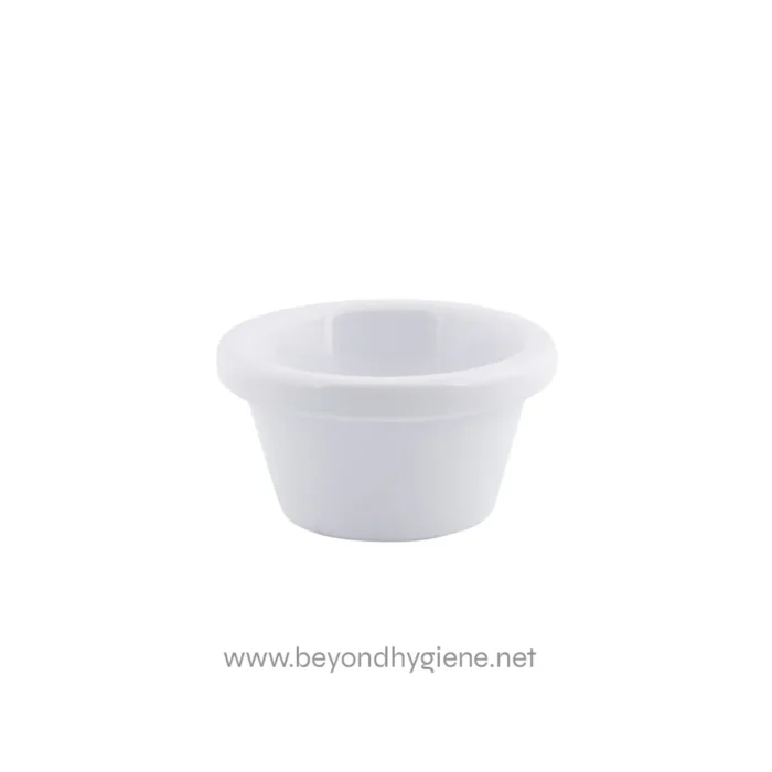 Disposable foam cup holder for hygiene and cleanliness in Asia.