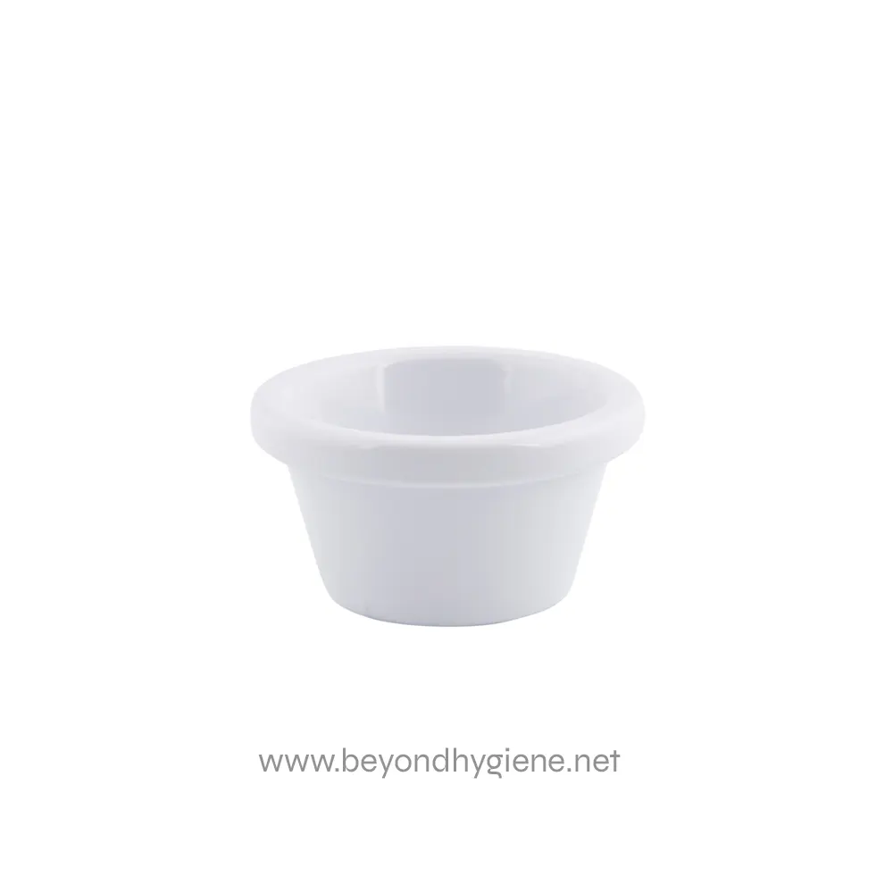 Disposable foam cup holder for hygiene and cleanliness in Asia.