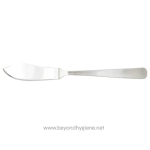 Stainless steel cake server for professional bakery and kitchen use. Durable, elegant, and perfect for serving slices of cake and desserts at events and gatherings.