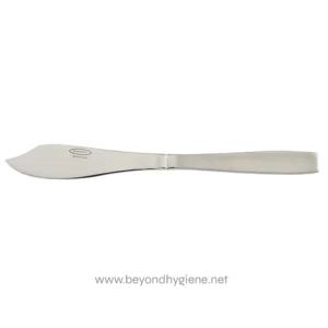 Stainless steel spoon suitable for food service and catering, featuring durable construction and sleek design. Perfect for restaurant, hotel, and catering use, ensuring cleanliness and efficiency.