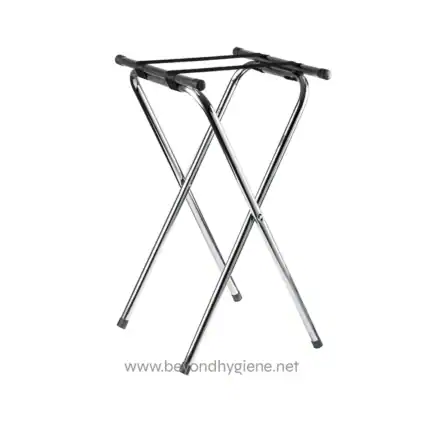 Aluminum luggage trolley cart for luggage transportation and storage, ideal for hotels, airports, and baggage handling. Durable, lightweight, and easy to maneuver.
