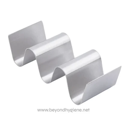 Aluminum countertop edge protector for hygiene and safety at Beyond Hygiene Asia.