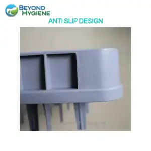 Anti slip bathroom sink mat with textured surface for safety and hygiene. Durable, non-slip design reduces slips and falls, ideal for commercial and residential bathroom hygiene needs.