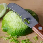 American Metalcraft 106 6" Citrus Zester with Wood Handle