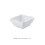 White Square Ribbed