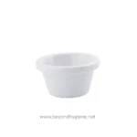 Disposable plastic cup holder for hygiene and sanitation, ideal for food service and catering industries. Designed to keep cups stable and prevent spills in busy environments.