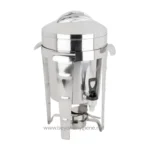 Vollrath 49525 11.6 Qt. Maximillian Steel Coffee Urn with Stainless Steel Accents