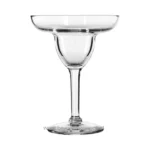 Elegant clear glass dessert or cocktail glass for hospitality and event settings. Perfect for beverages, desserts, and presentation in Asian hospitality venues.